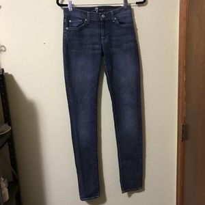 7 For All Mankind Roxanne Skinny Jeans Siz…